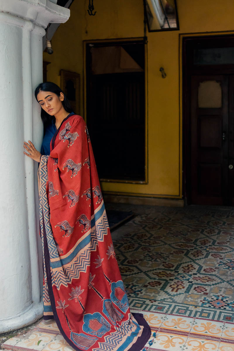 Cotton Saree - Gulenar 02