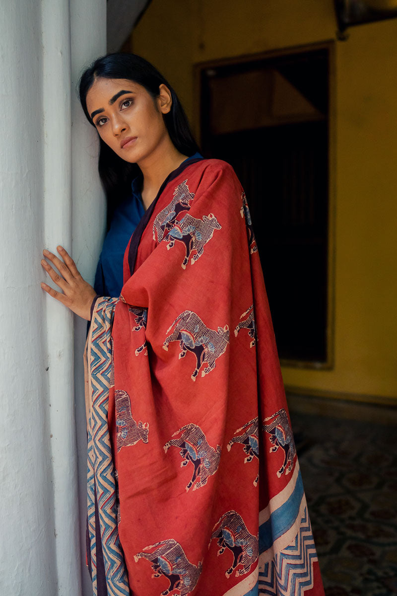 Cotton Saree - Gulenar 02