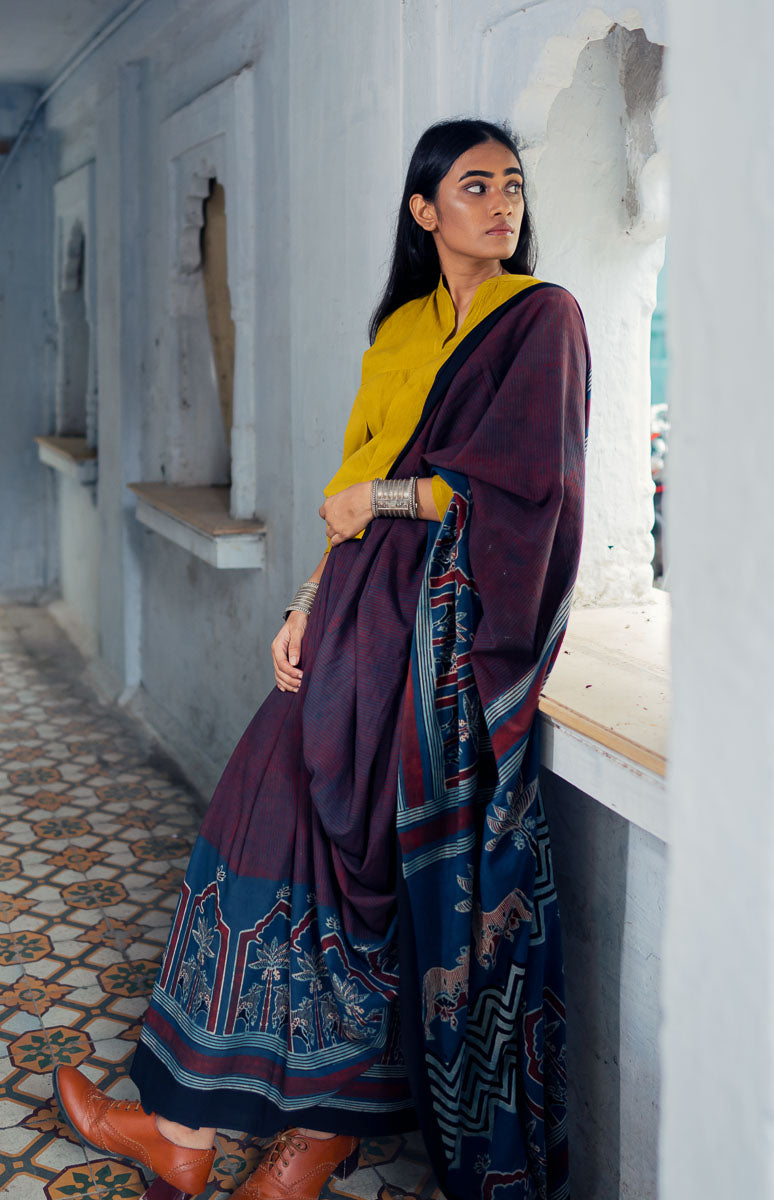 Cotton Saree - Nila 02