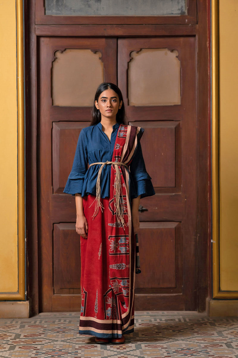 Cotton Saree - Gulenar 01
