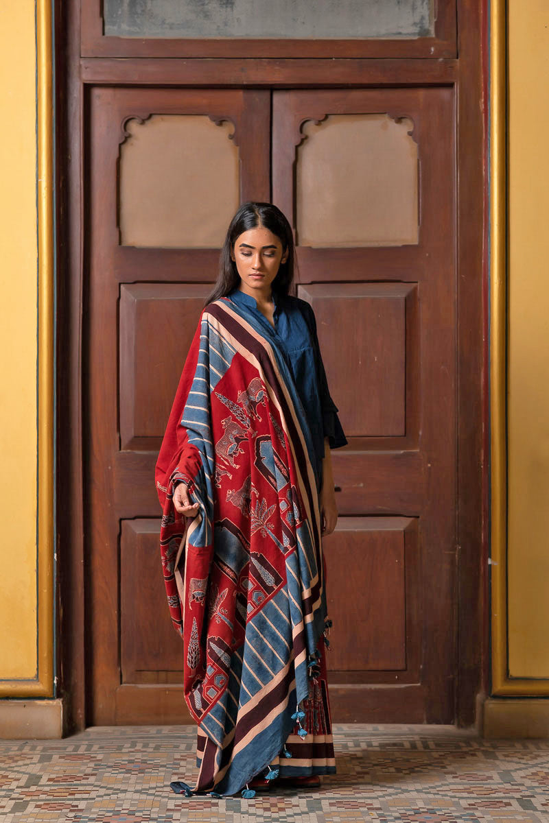 Cotton Saree - Gulenar 01