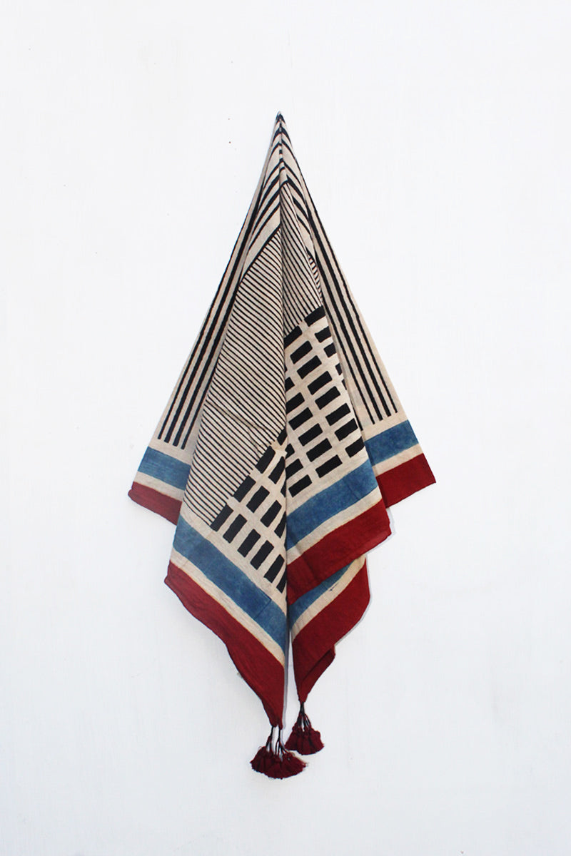 Cotton Scarf - Basic Pattern Play
