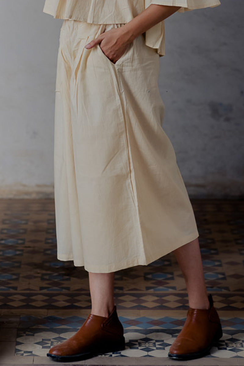 Freesize Culottes - Natural white