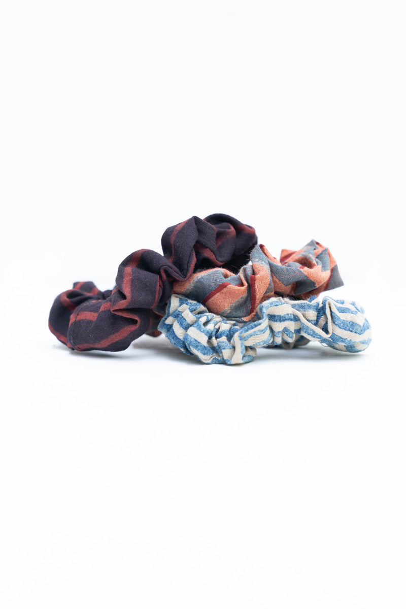 Set of 3 Scrunchies – Earthy
