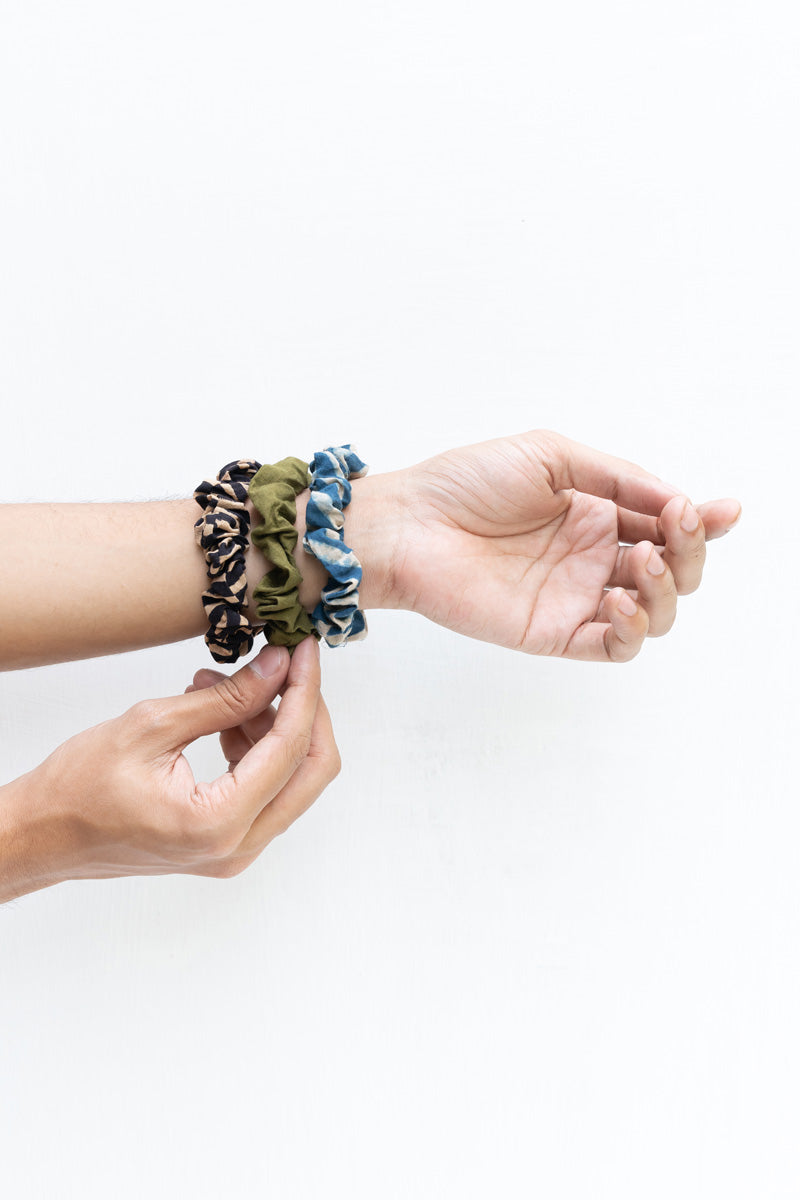 Set of 3 Scrunchies - Serene