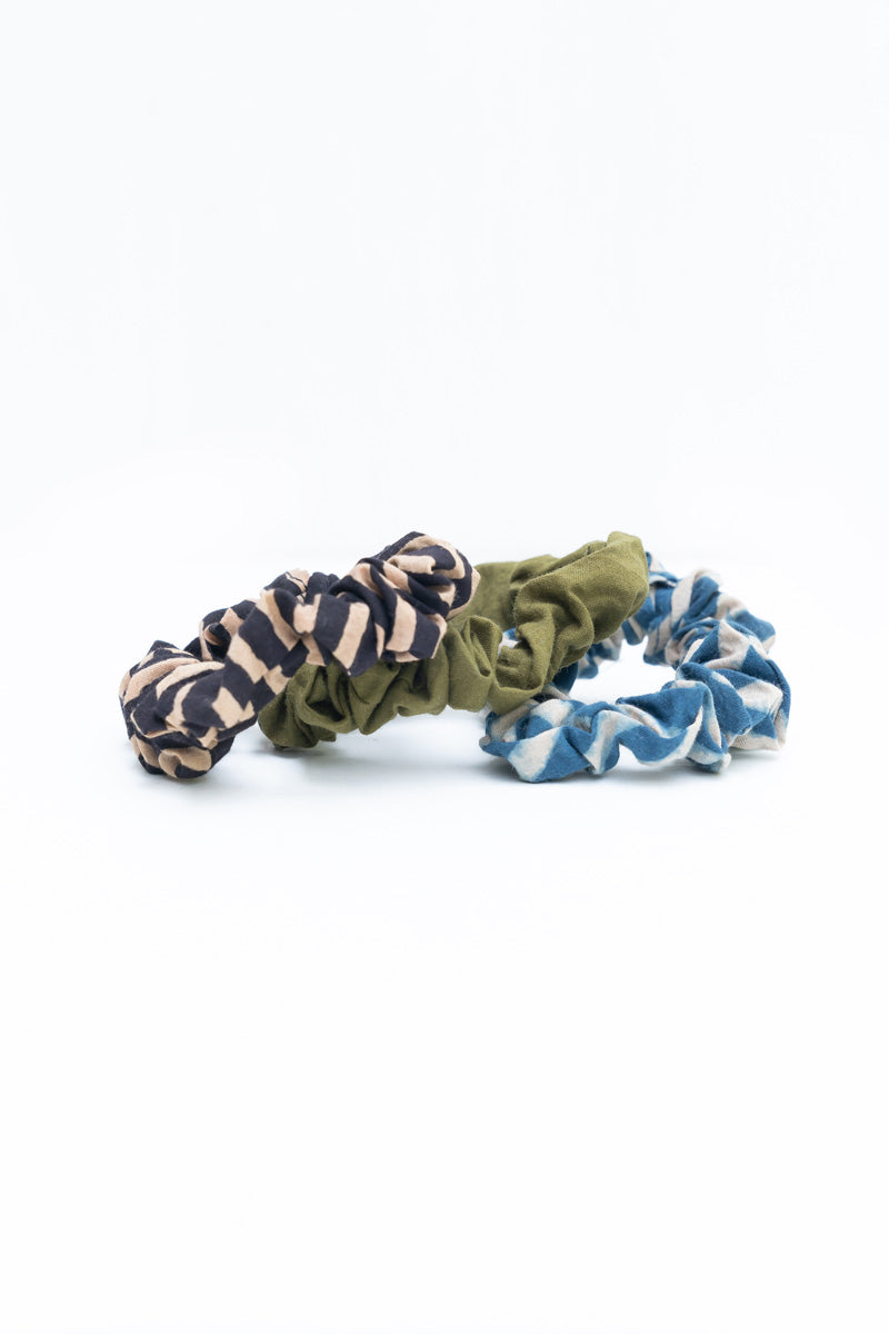Set of 3 Scrunchies - Serene