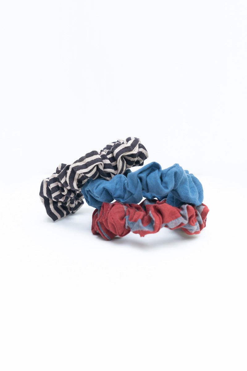 Set of 3 Scrunchies – Poppy