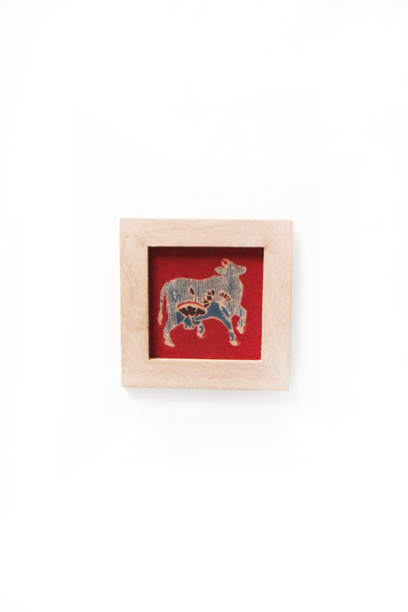 Wooden Frame with Pichwai Motif – 08
