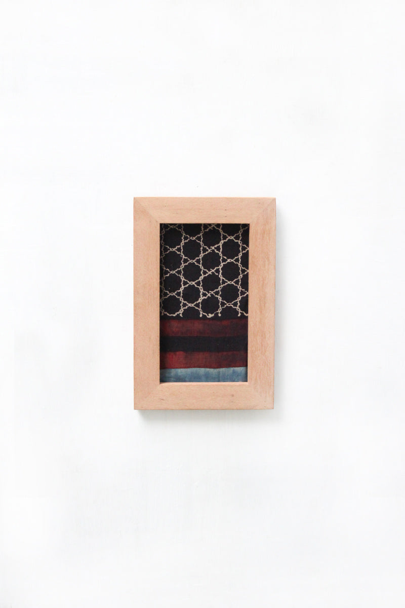 Wooden Frame with Jaal Motif - 04