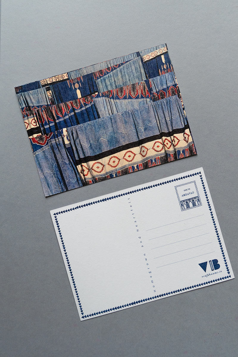 Post Card - Printed paths