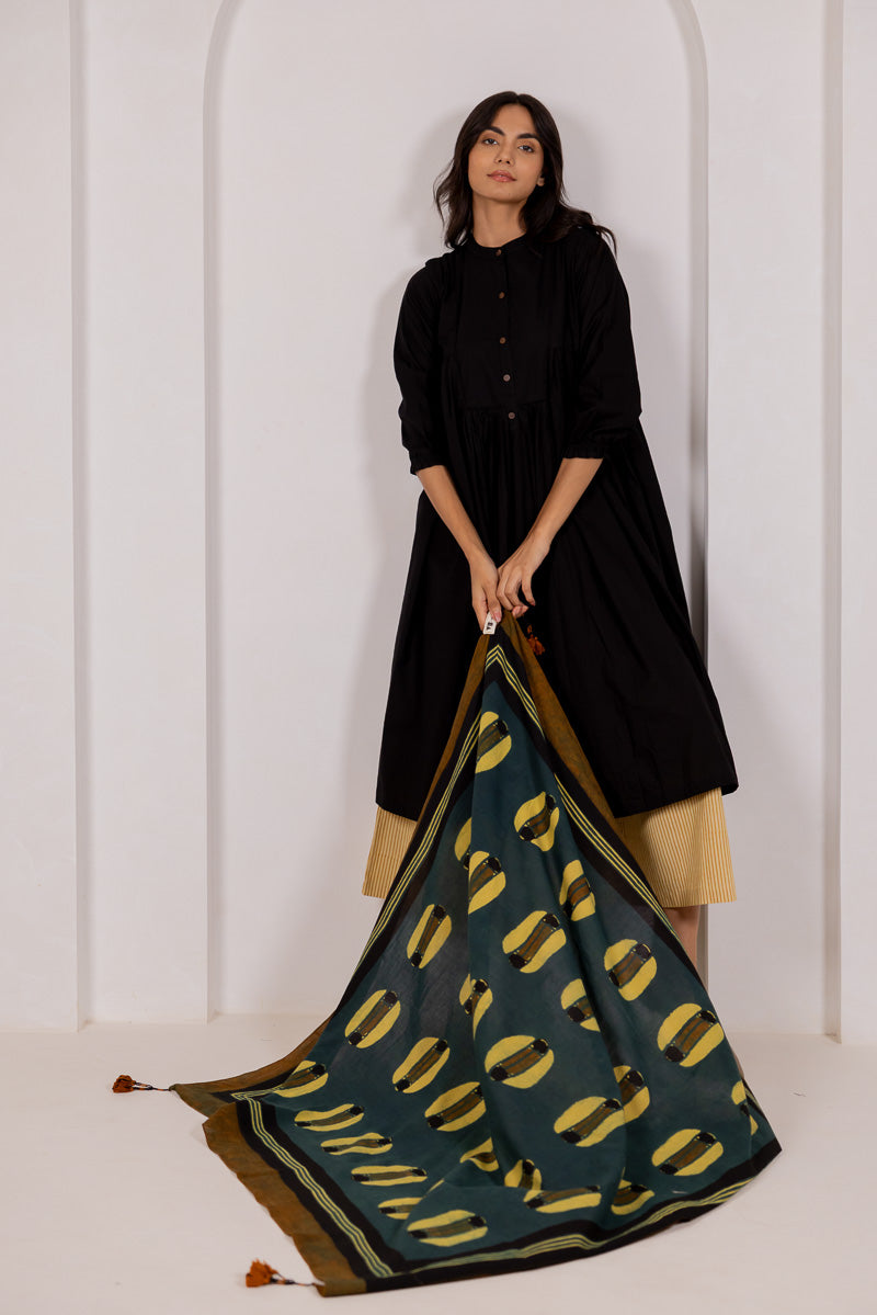 Set of 3- Kurta, Culotte & Scarf Mora 01