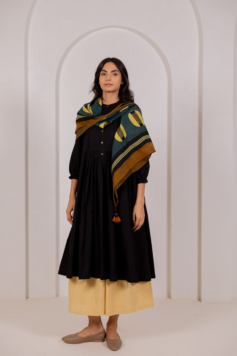 Set of 3- Kurta, Culotte & Scarf Mora 01