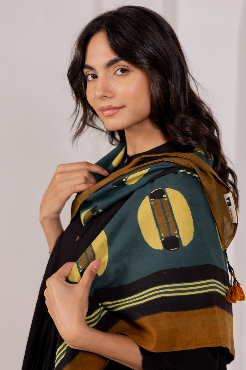 Set of 3- Kurta, Culotte & Scarf Mora 01
