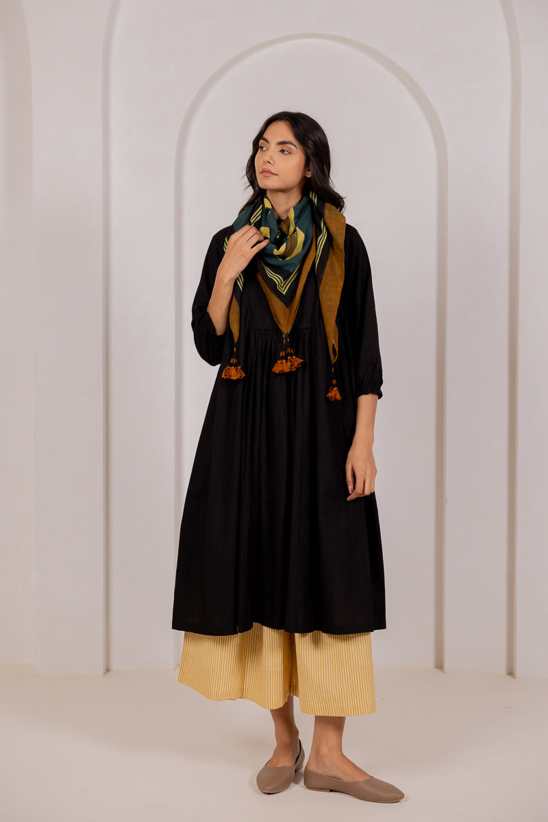 Set of 3- Kurta, Culotte & Scarf Mora 01