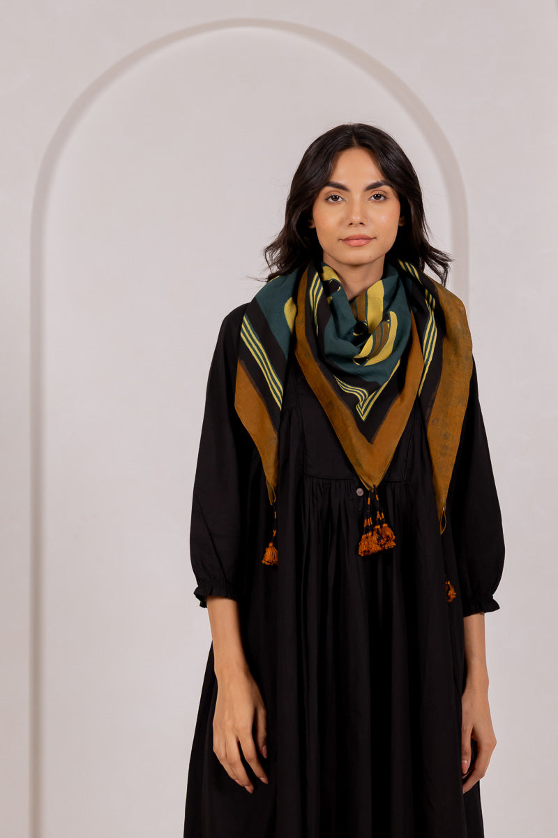Set of 3- Kurta, Culotte & Scarf Mora 01