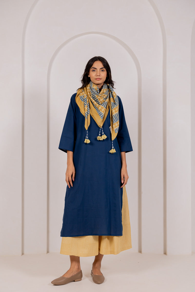 Set of 3- Kurta, Culotte & Scarf Mora 02