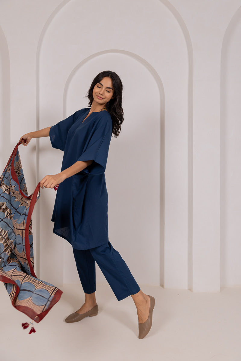 Set of 3- Kaftan, Pant & Scarf Mora 05