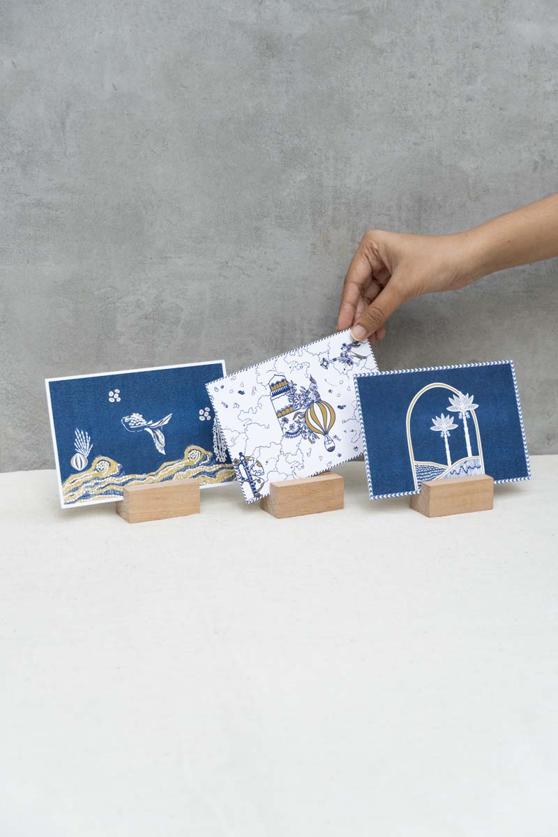 A Little Hello Note Cards - Set of 3