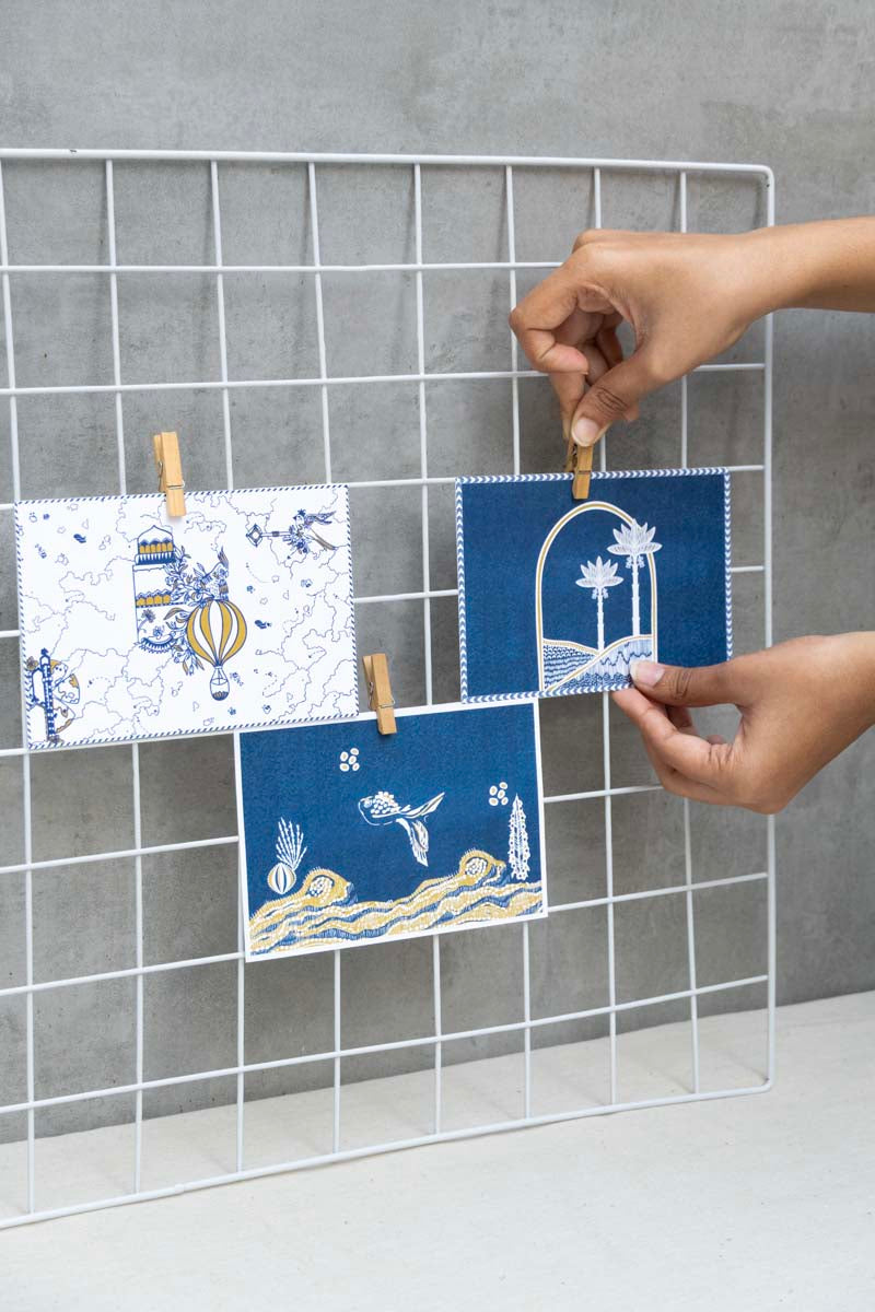 A Little Hello Note Cards - Set of 3