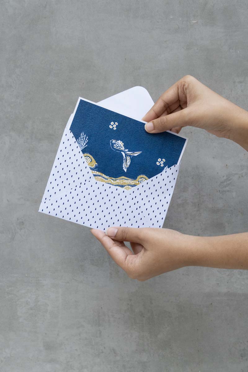 A Little Hello Note Cards - Set of 3