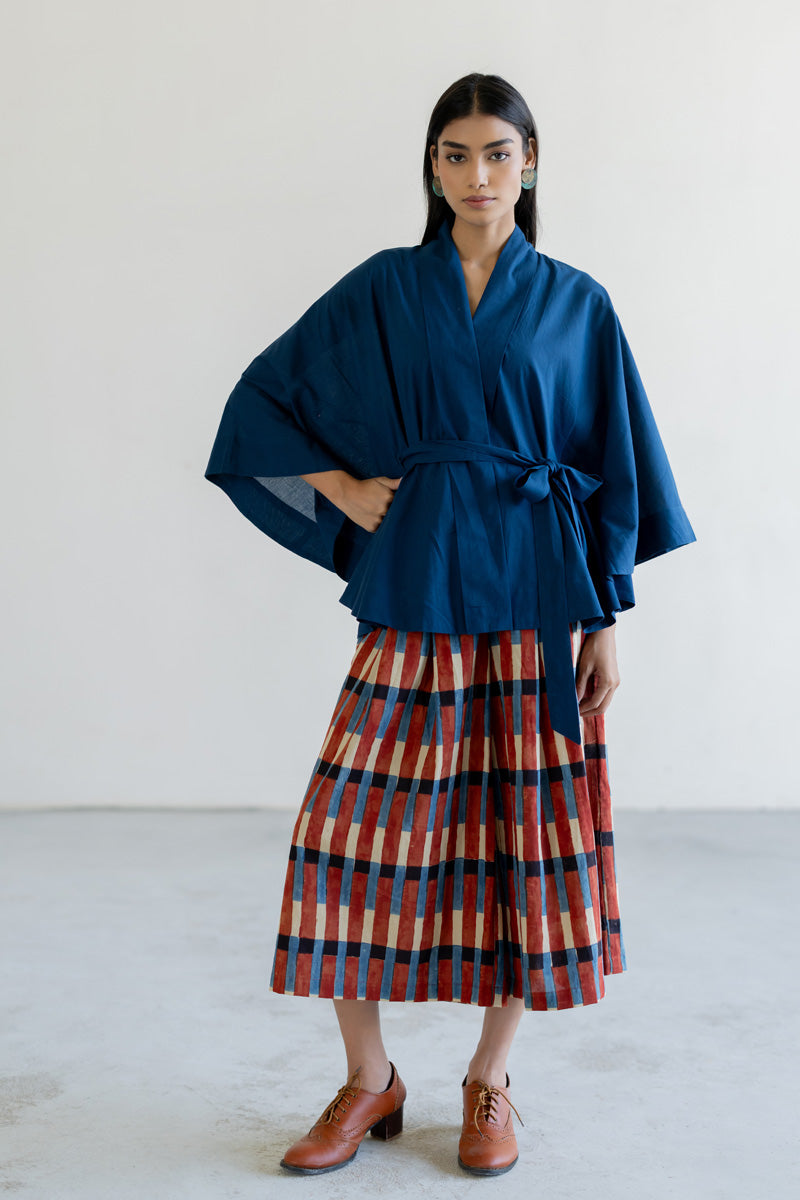 Set of 2 - Kimono Overlay & Culottes - Ona 02