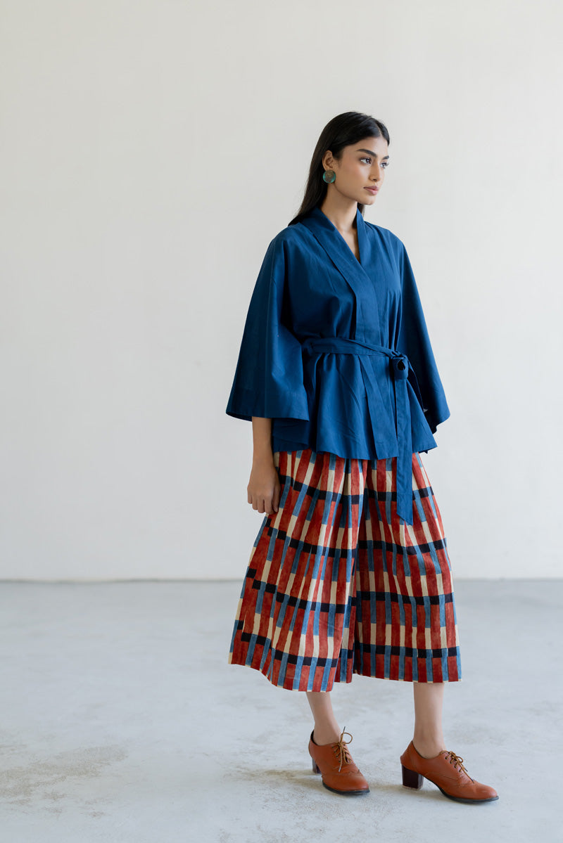 Set of 2 - Kimono Overlay & Culottes - Ona 02