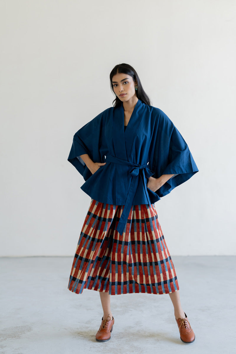 Set of 2 - Kimono Overlay & Culottes - Ona 02