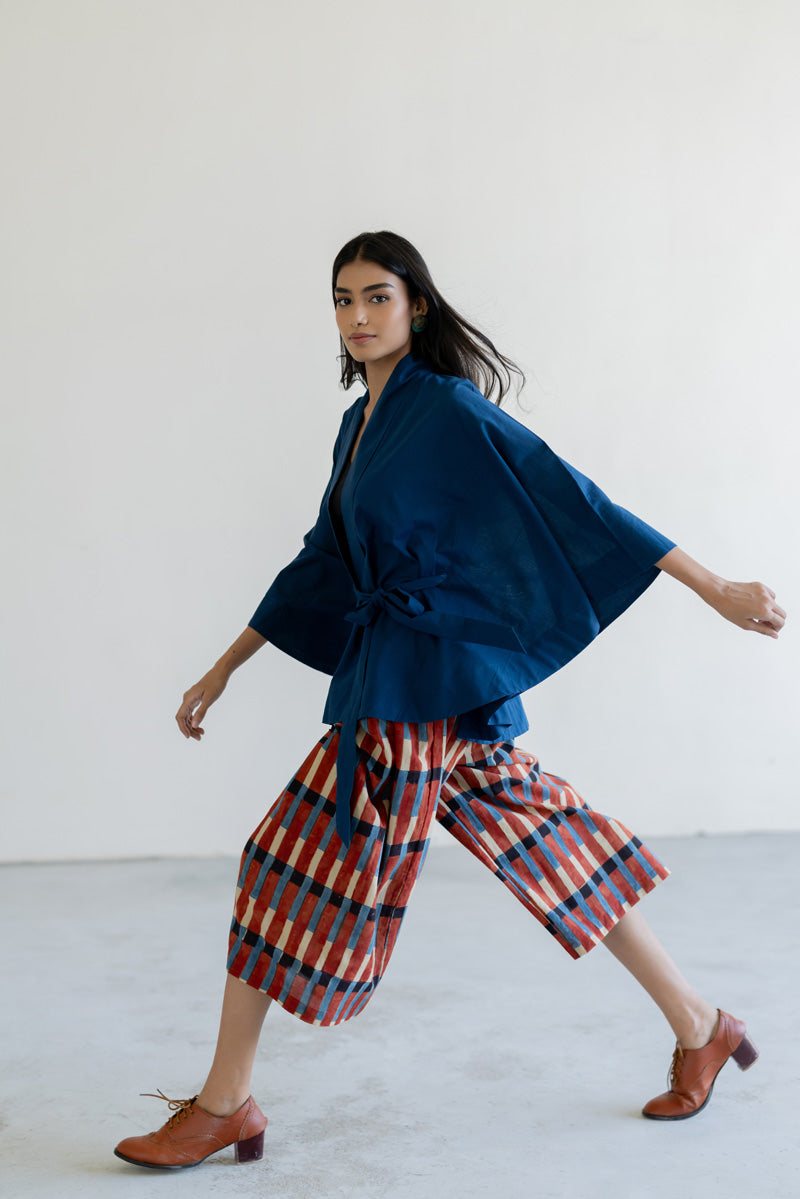 Set of 2 - Kimono Overlay & Culottes - Ona 02