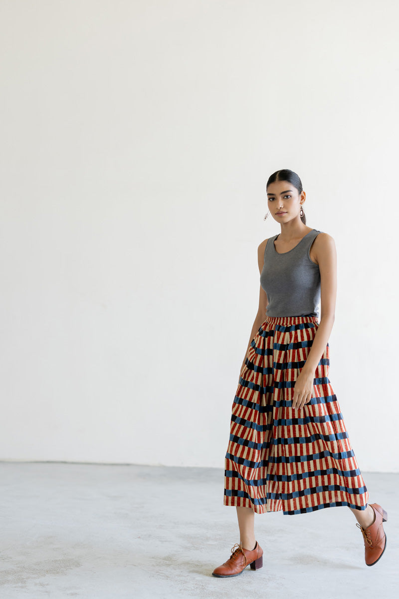 Freesize Culotte - Cut Stripes