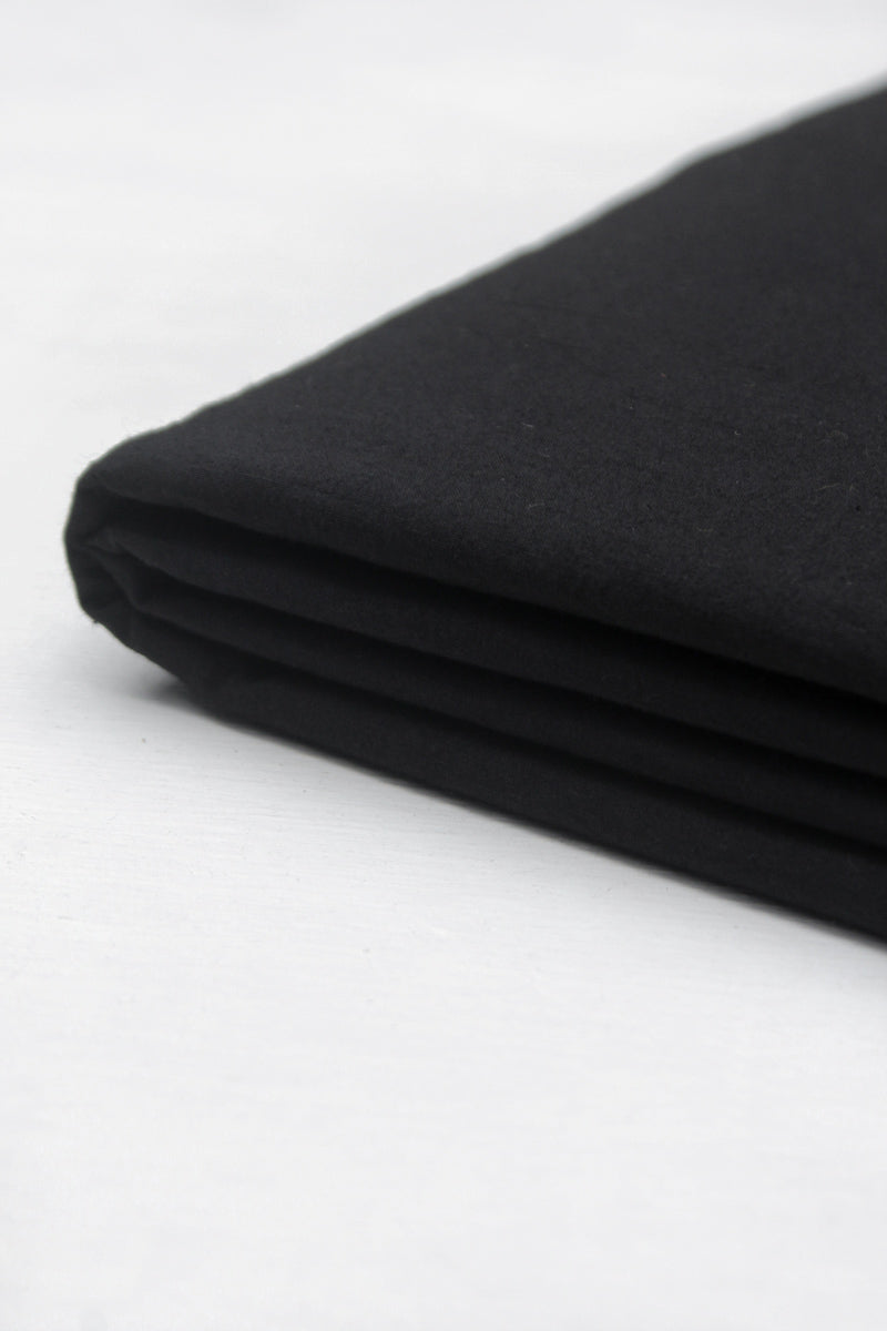 Cut Fabric - Plain Black