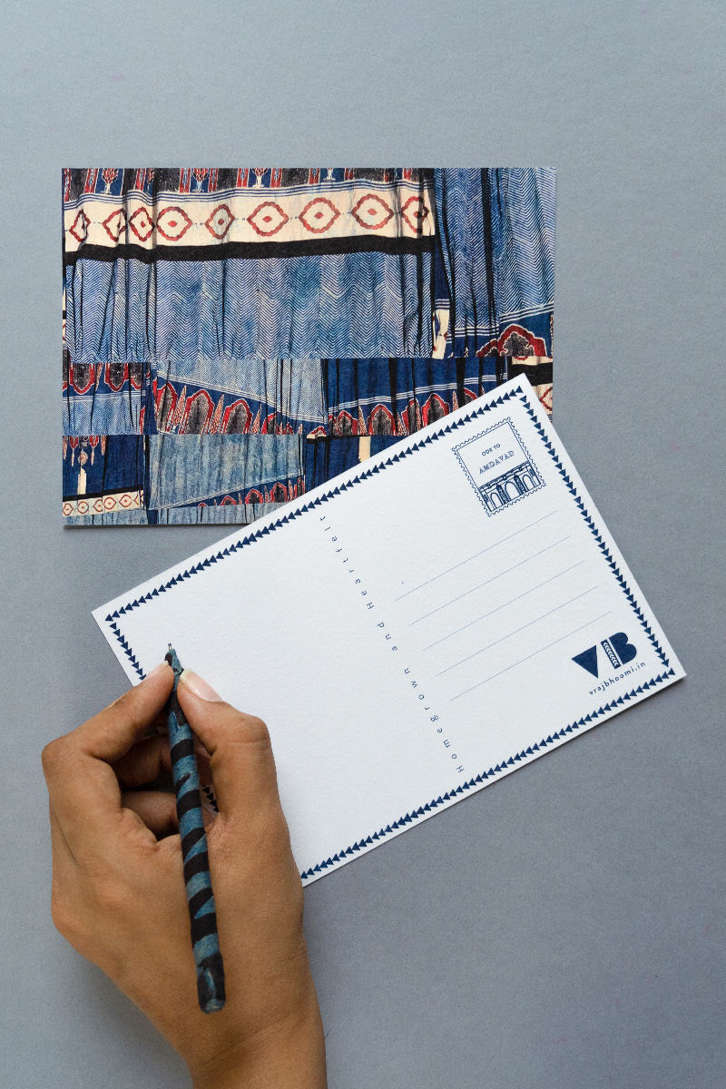 Post Card - Printed paths