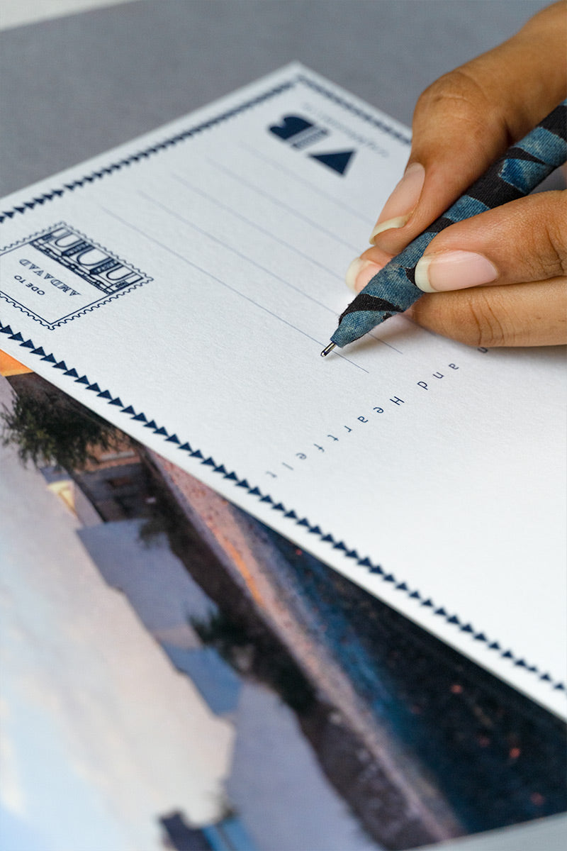 Post Card - India in Indigo