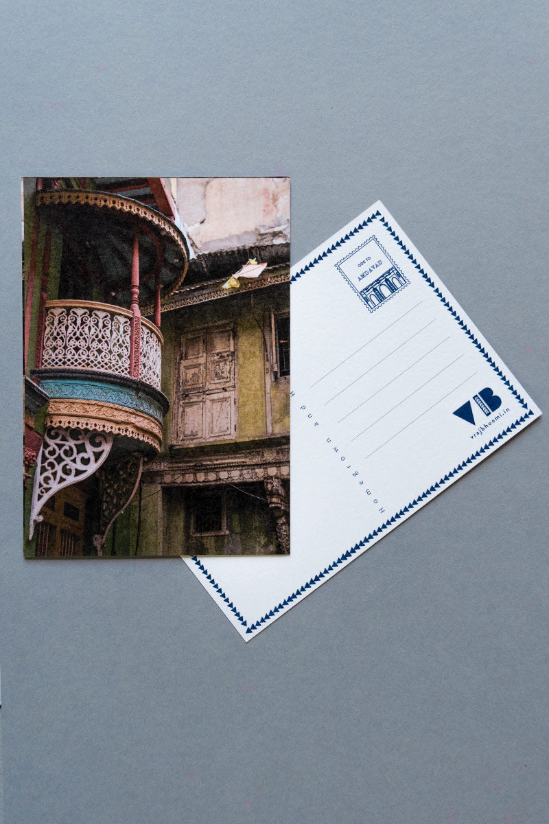 Post Card - In Amdavad lanes