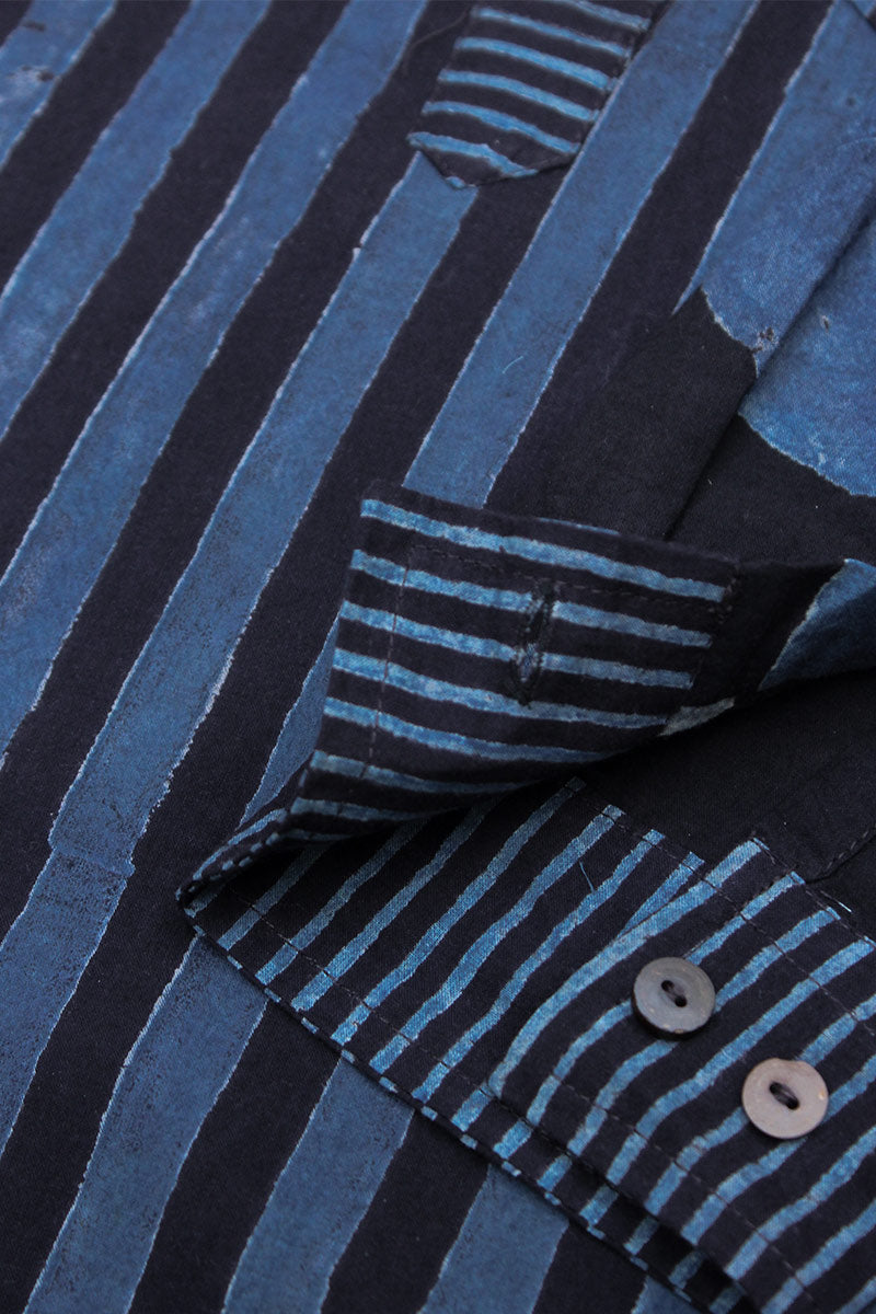 Unisex Cotton Shirt - Stripes