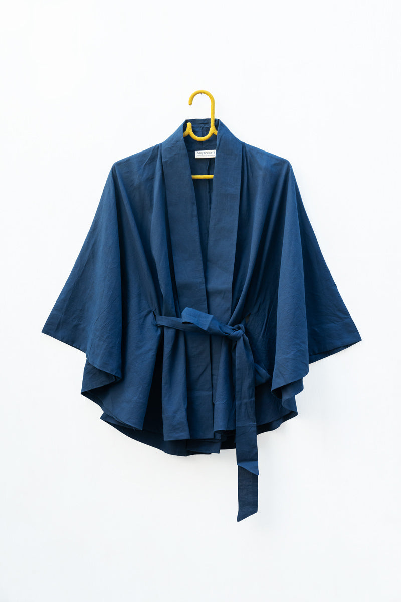 Co-ord Set of 2 - Freesize Kimono Overlay & Scarf 03
