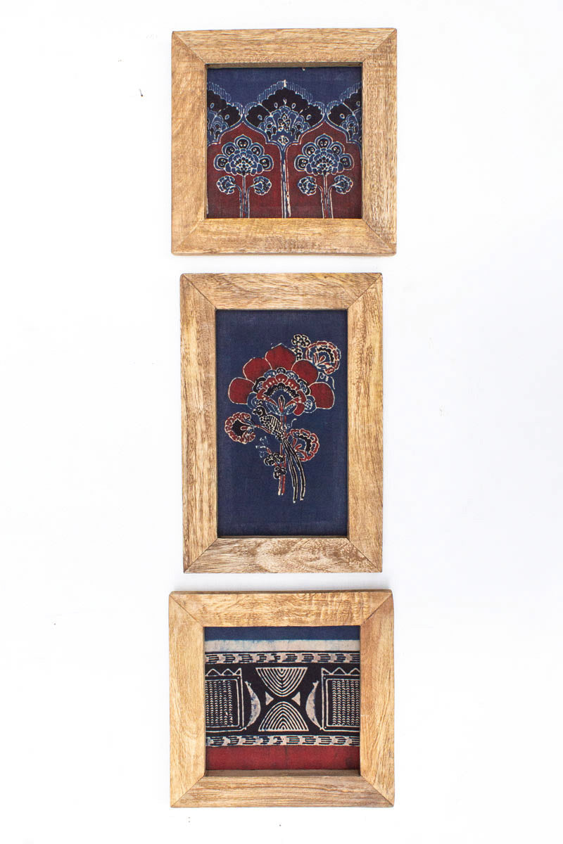 Set of 3 Wooden Frames - 13