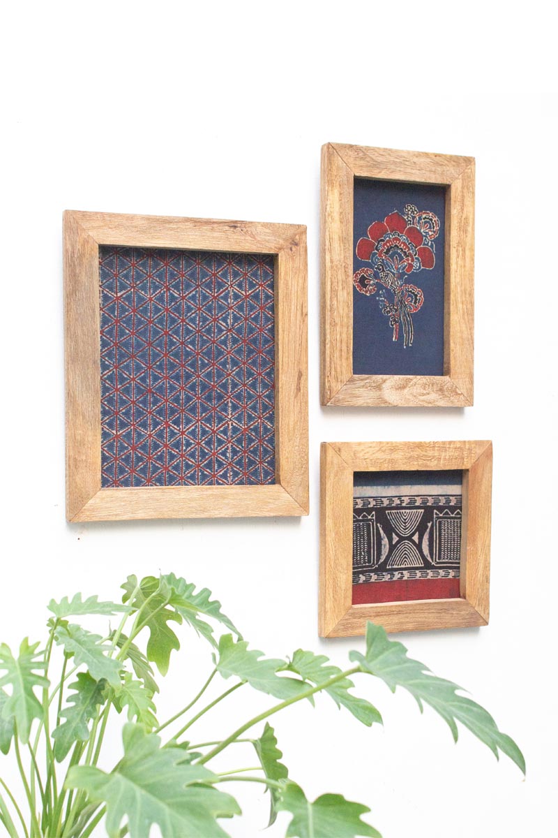Set of 3 Wooden Frames - 11