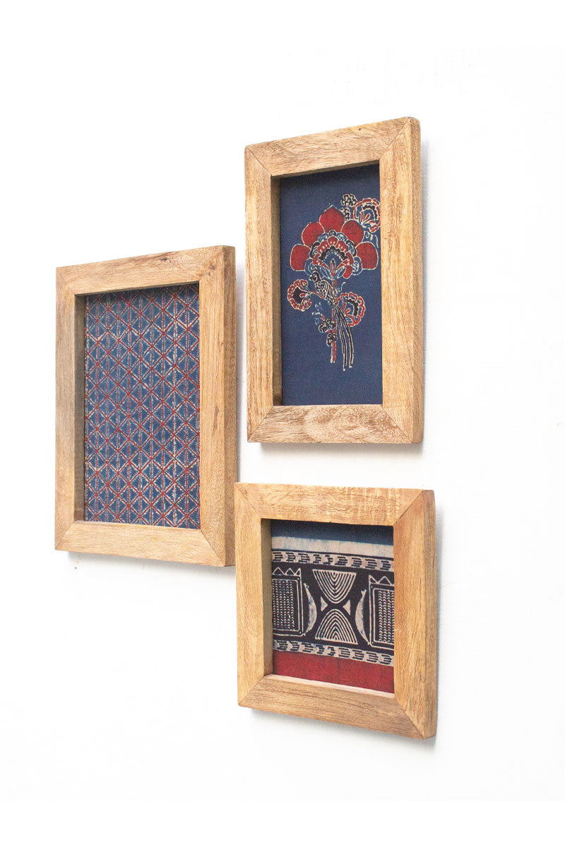 Set of 3 Wooden Frames - 11