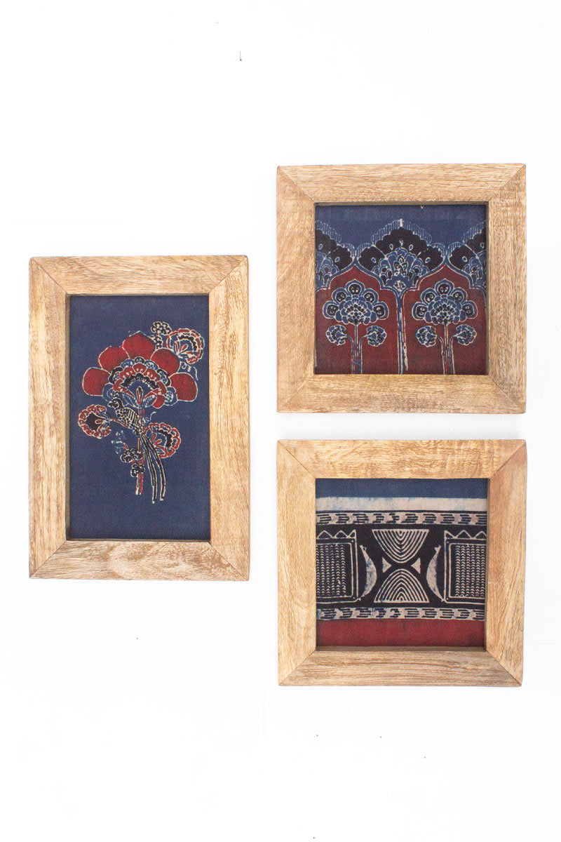Set of 3 Wooden Frames - 13