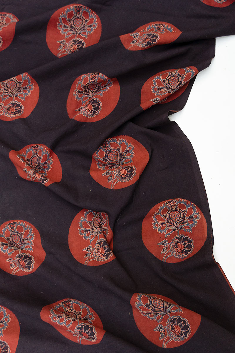 Cotton Fabric - Ena  Red