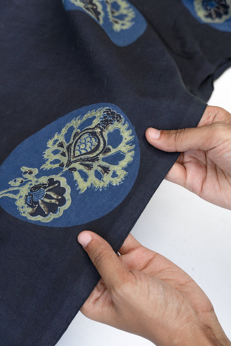 Cotton Fabric - Ena Henna