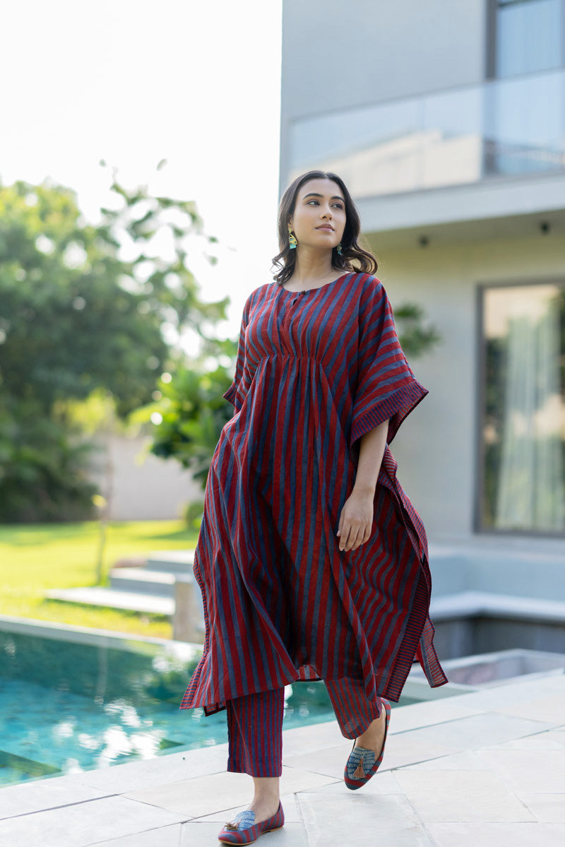 Noma Kaftan Set of 2 - Madder Bloom