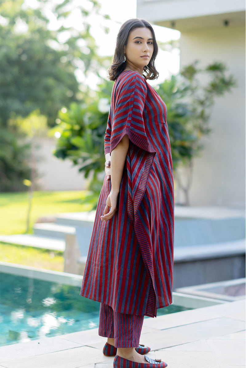 Noma Kaftan Set of 2 - Madder Bloom