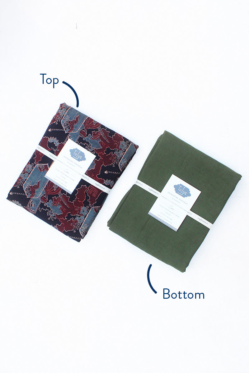 Set of 2- Top & Bottom Fabric 11
