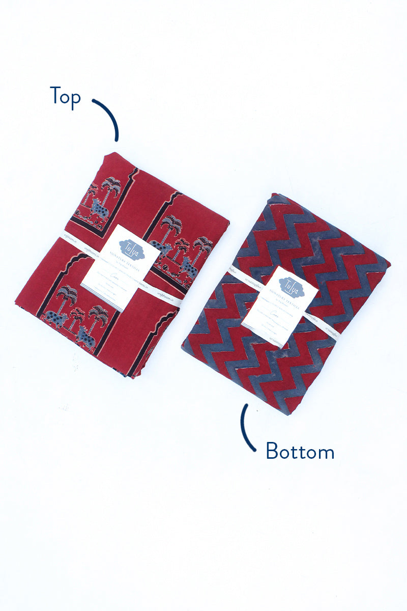 Set of 2- Top & Bottom Fabric 04