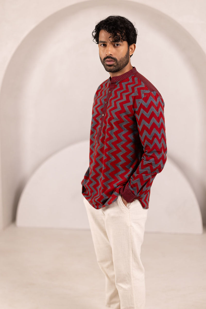 Mid Placket Shirt - 04