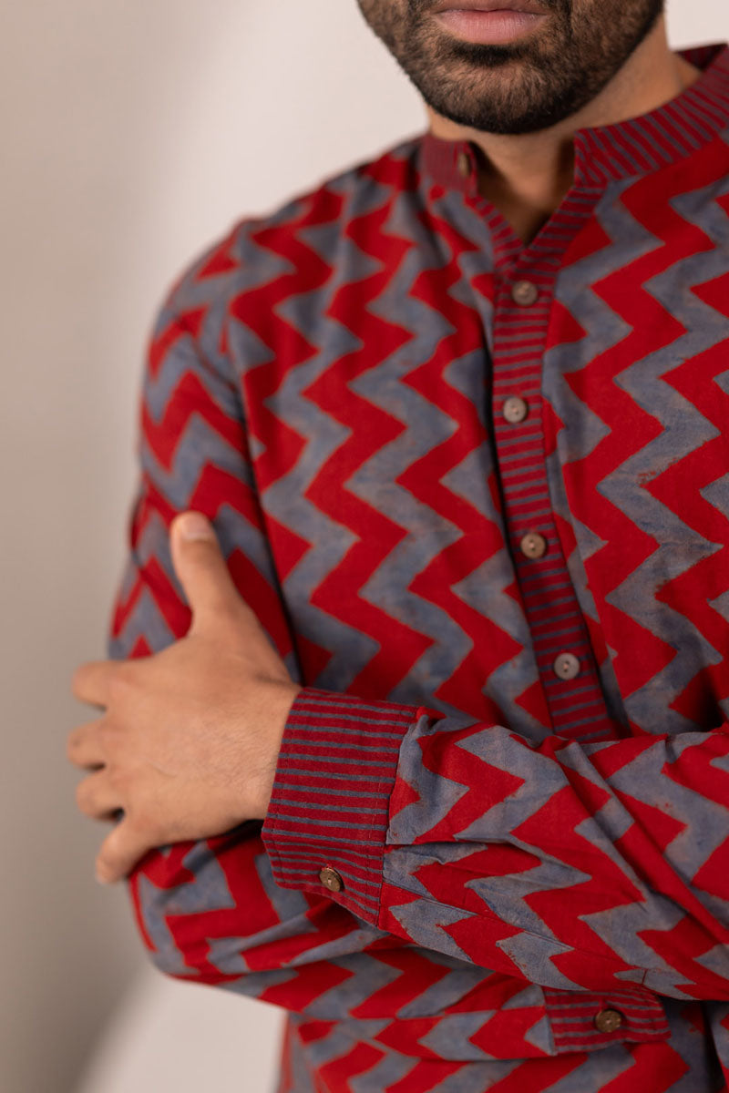 Mid Placket Shirt - 04