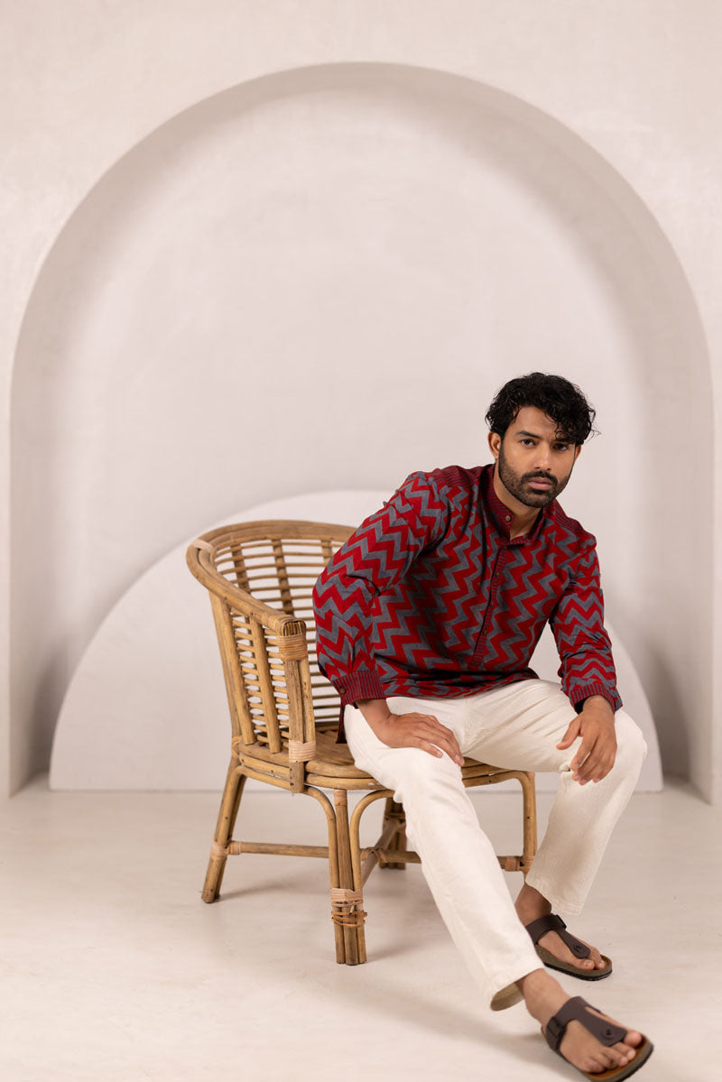 Mid Placket Shirt - 04