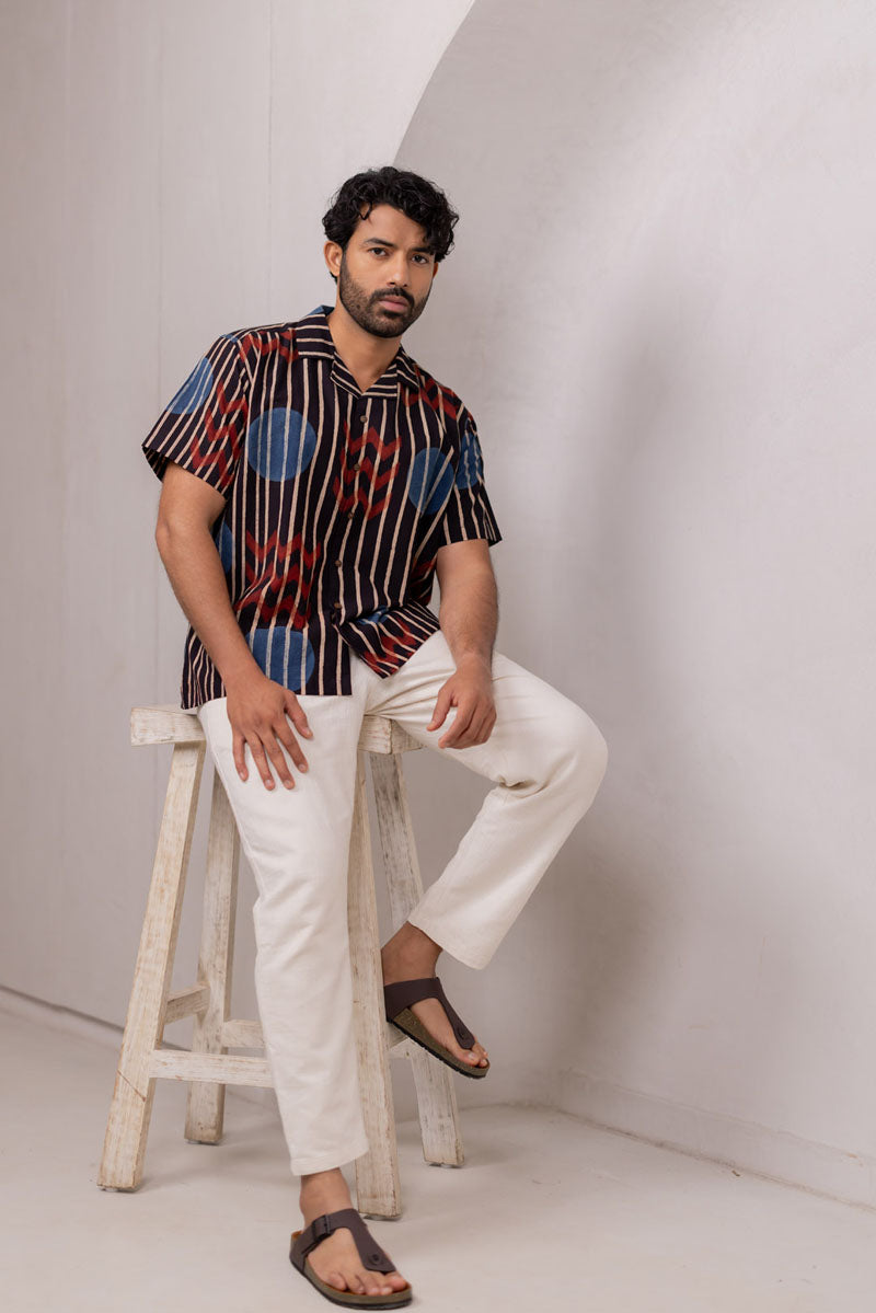 Cuban Collar Shirt - 02