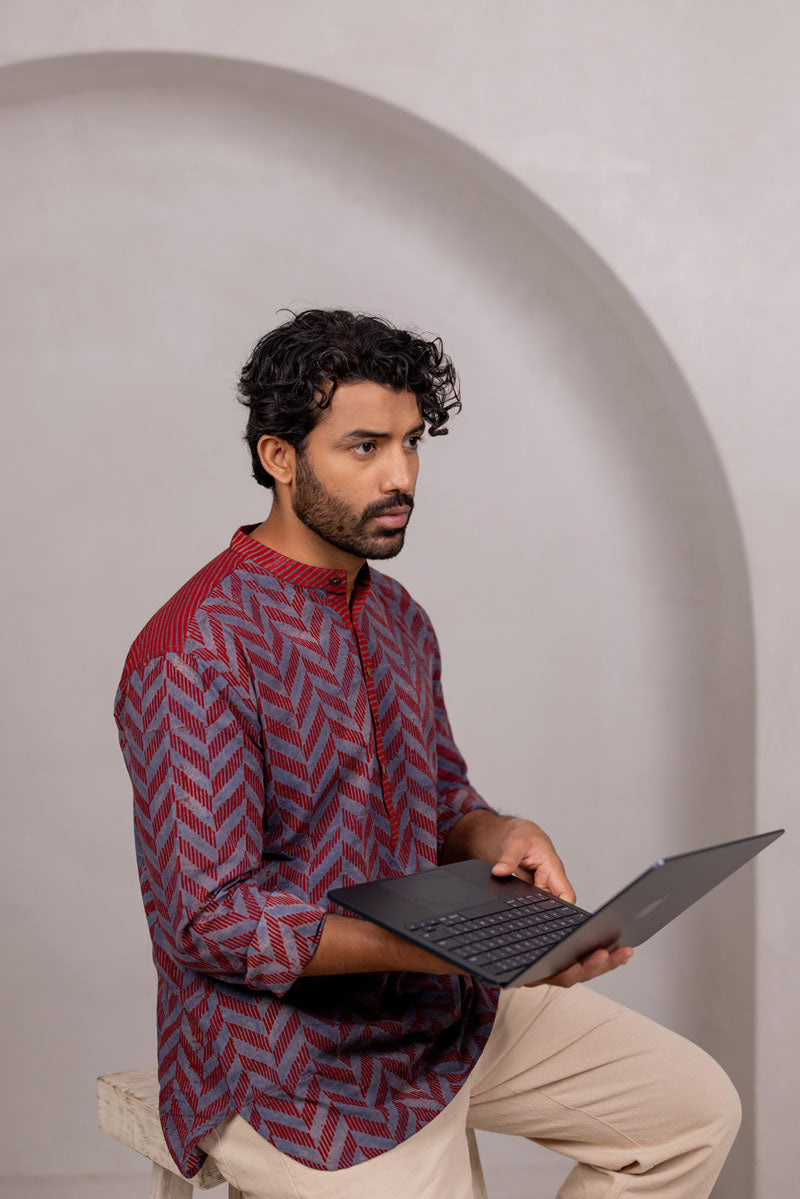 Mid Placket Shirt - 03